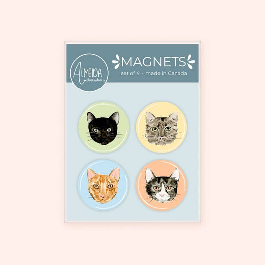 Cats Magnet Set