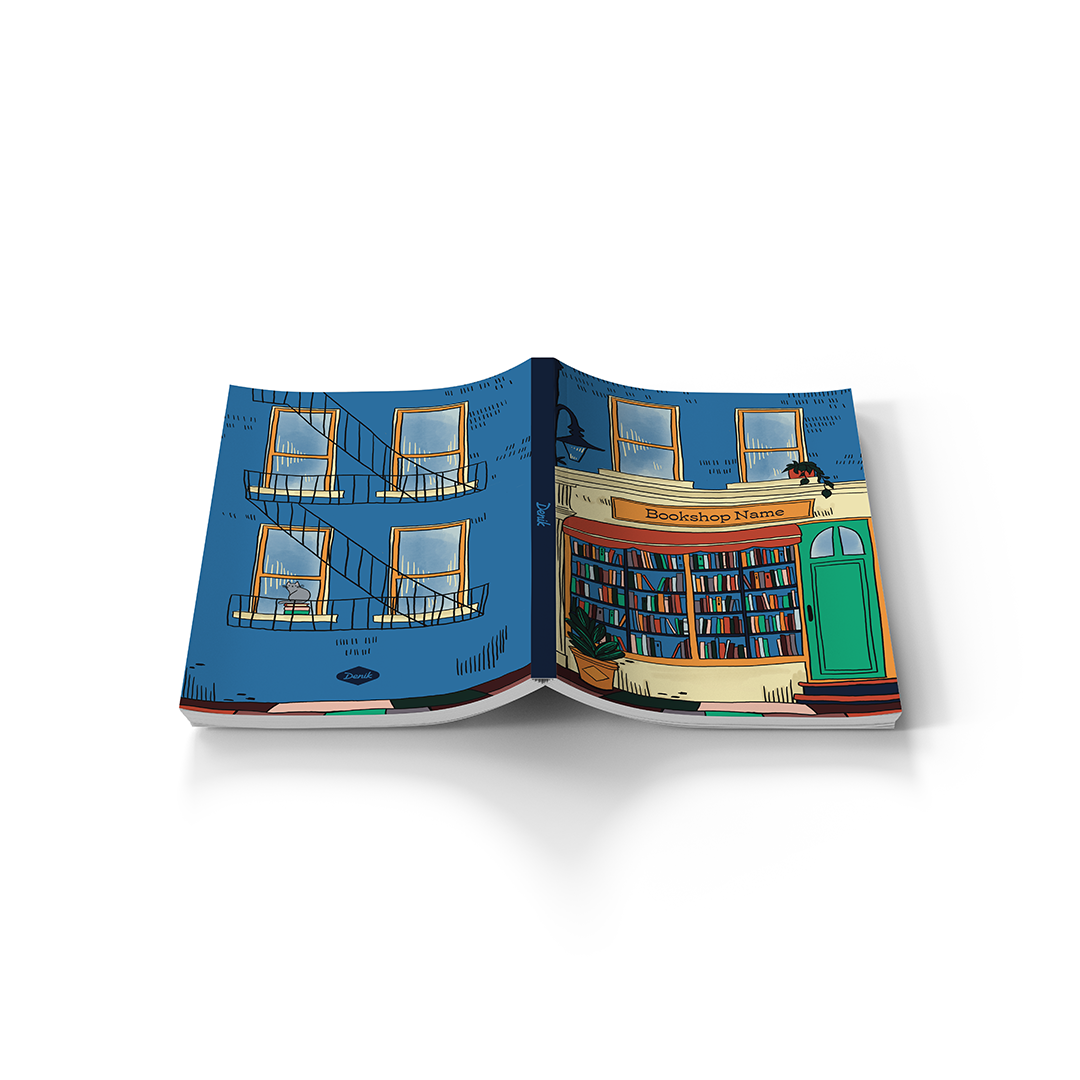 Bookshop Personalized Namedrop Classic Notebook