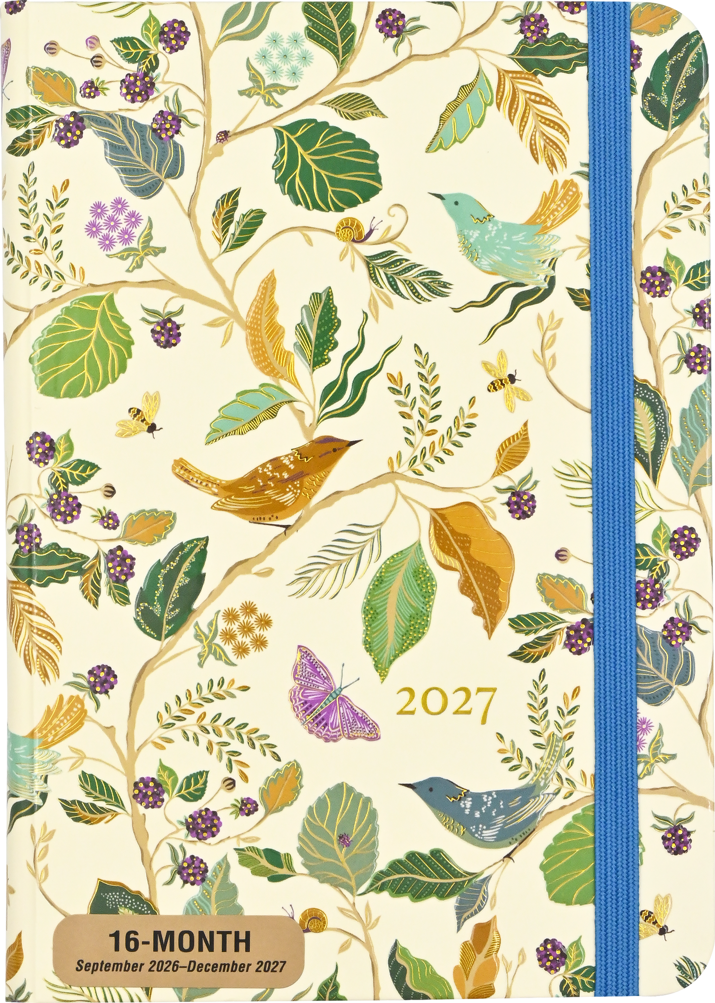 2027 Birds & Berries Weekly Planner
