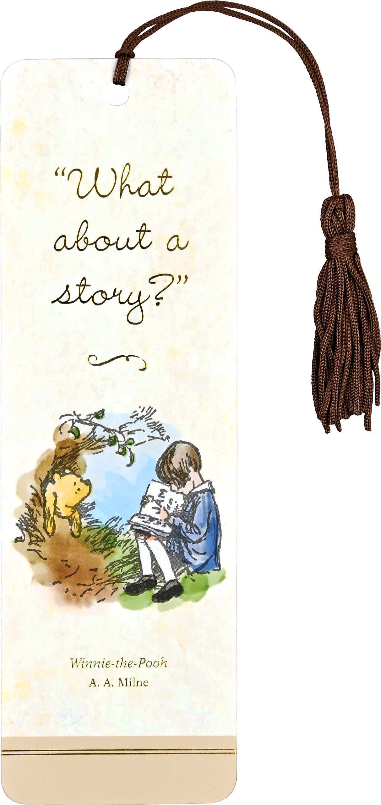 Winnie-the-Pooh What About A Story? Youth Bookmark
