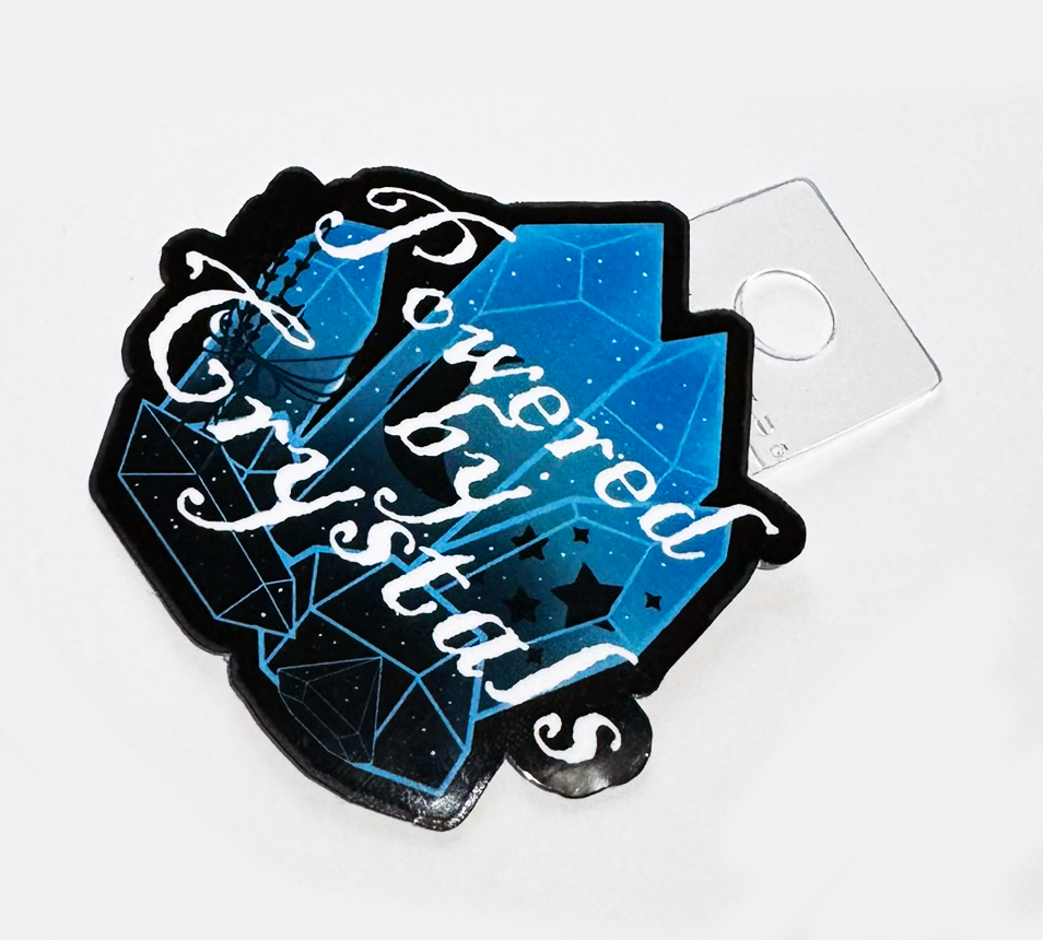 Raven | Skull | Gothic l Witch | Waterproof Sticker | 3"