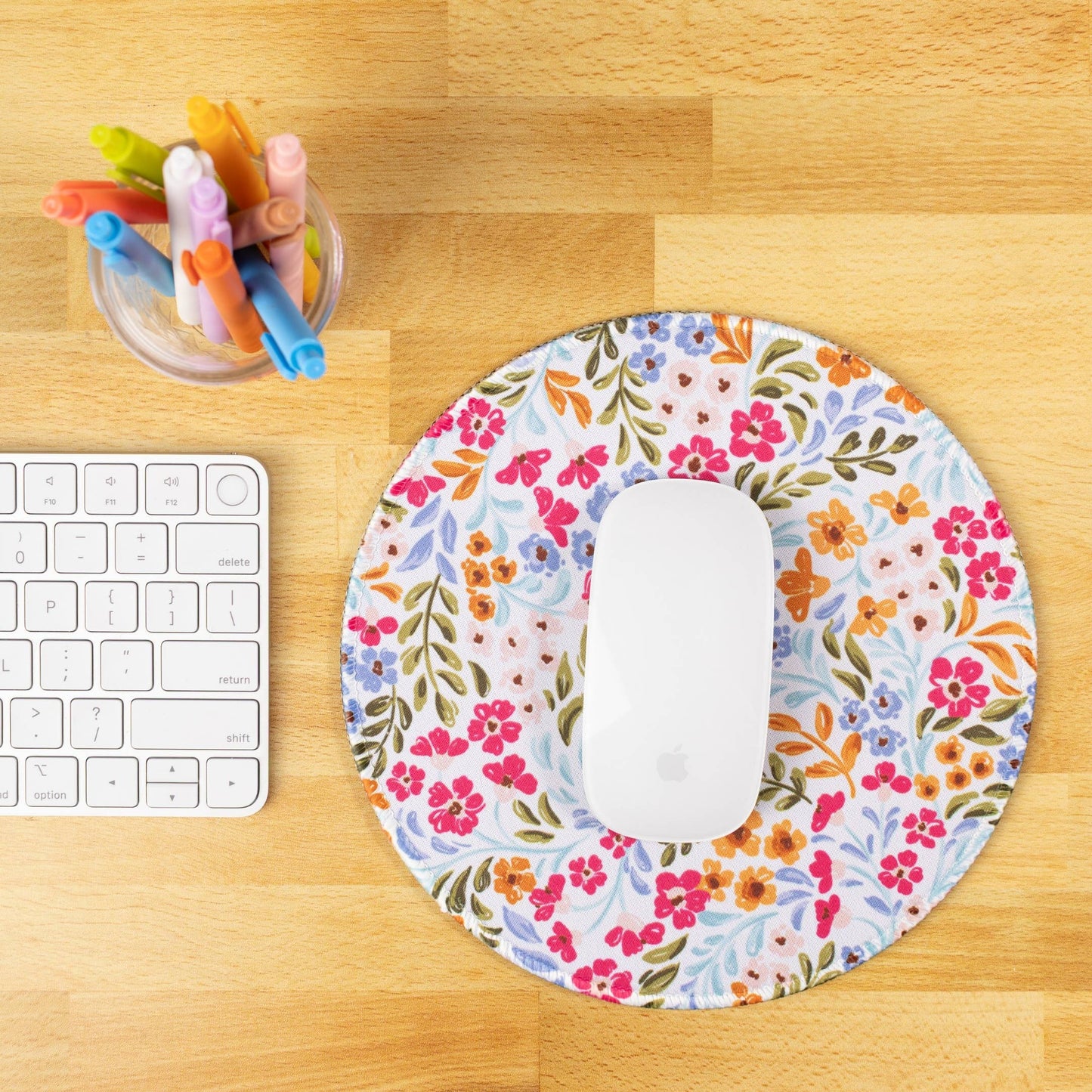 Floral Filigree Mousepad