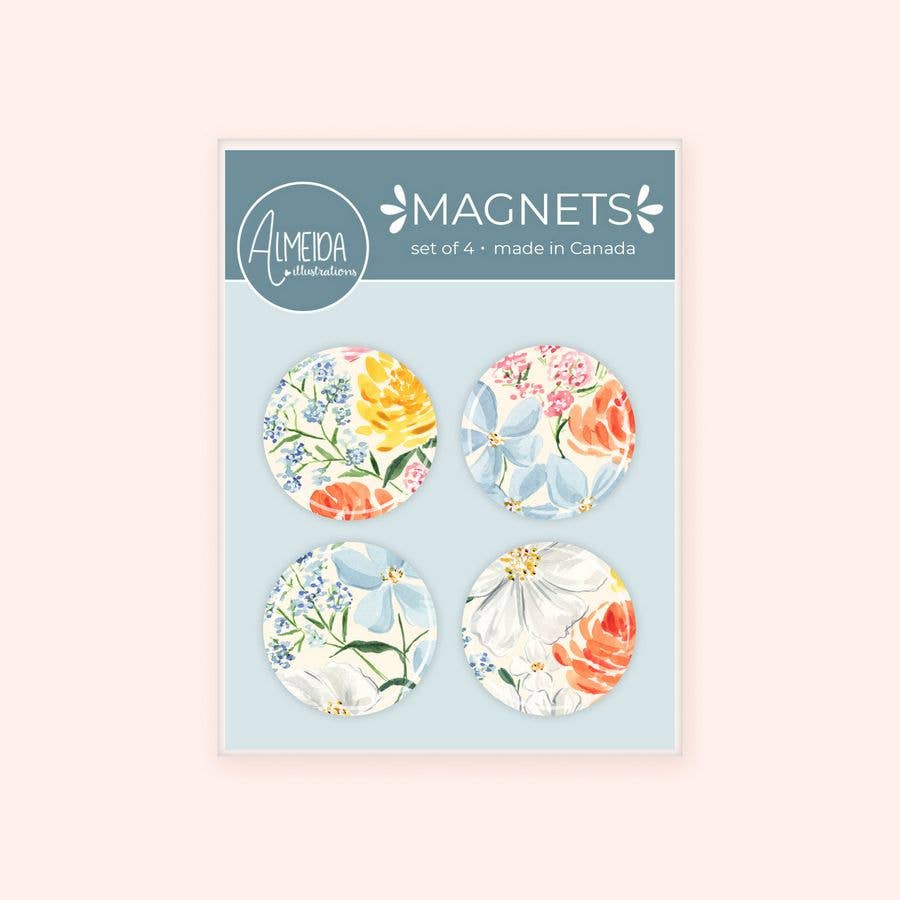 Dainty Florals Magnet Set
