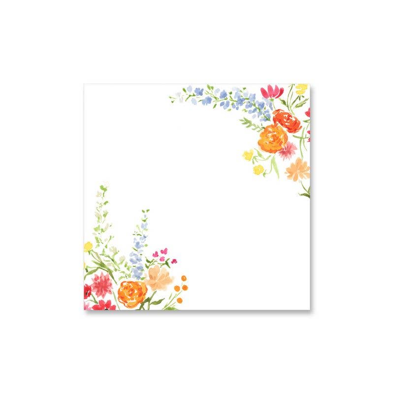 Floral Sticky Notes | Wildflowers Sticky Pad