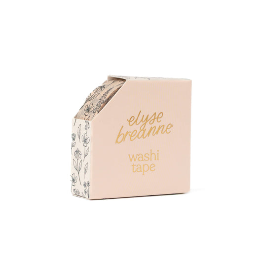 Pressed Floral Washi Tape
