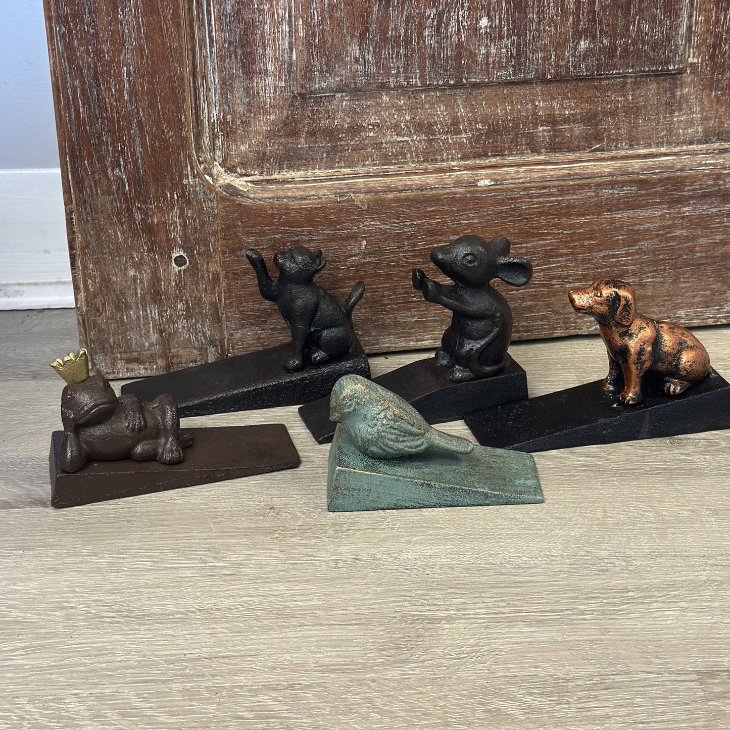 Cast Iron Animal Doorstop: FROG