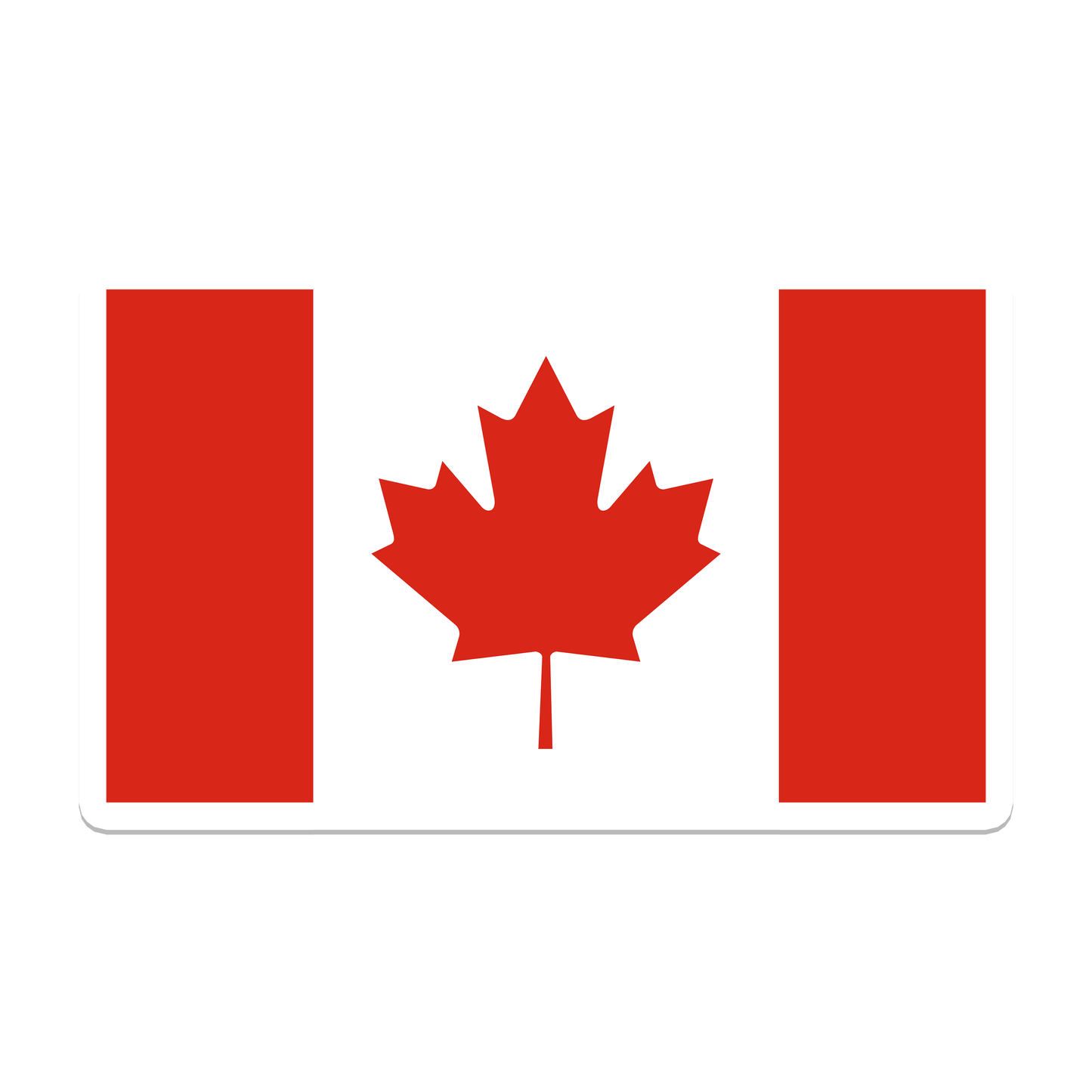 Canadian Flag | Canada | Waterproof Sticker | 3.5"