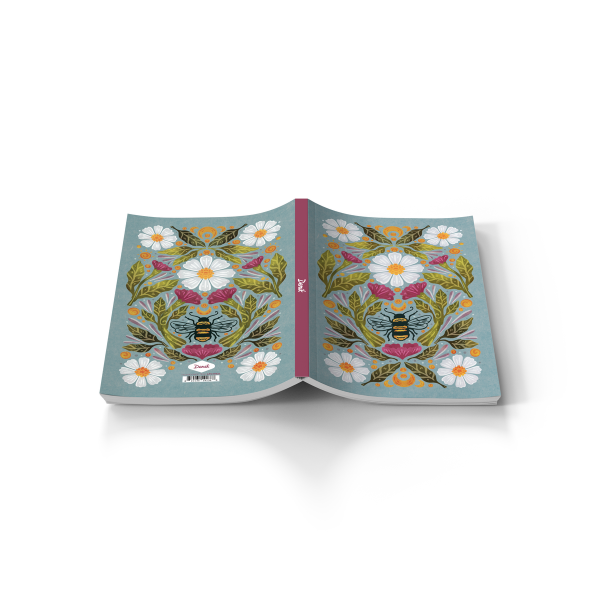 Honeybee Tea Classic Layflat Notebook Journal LFC1782L