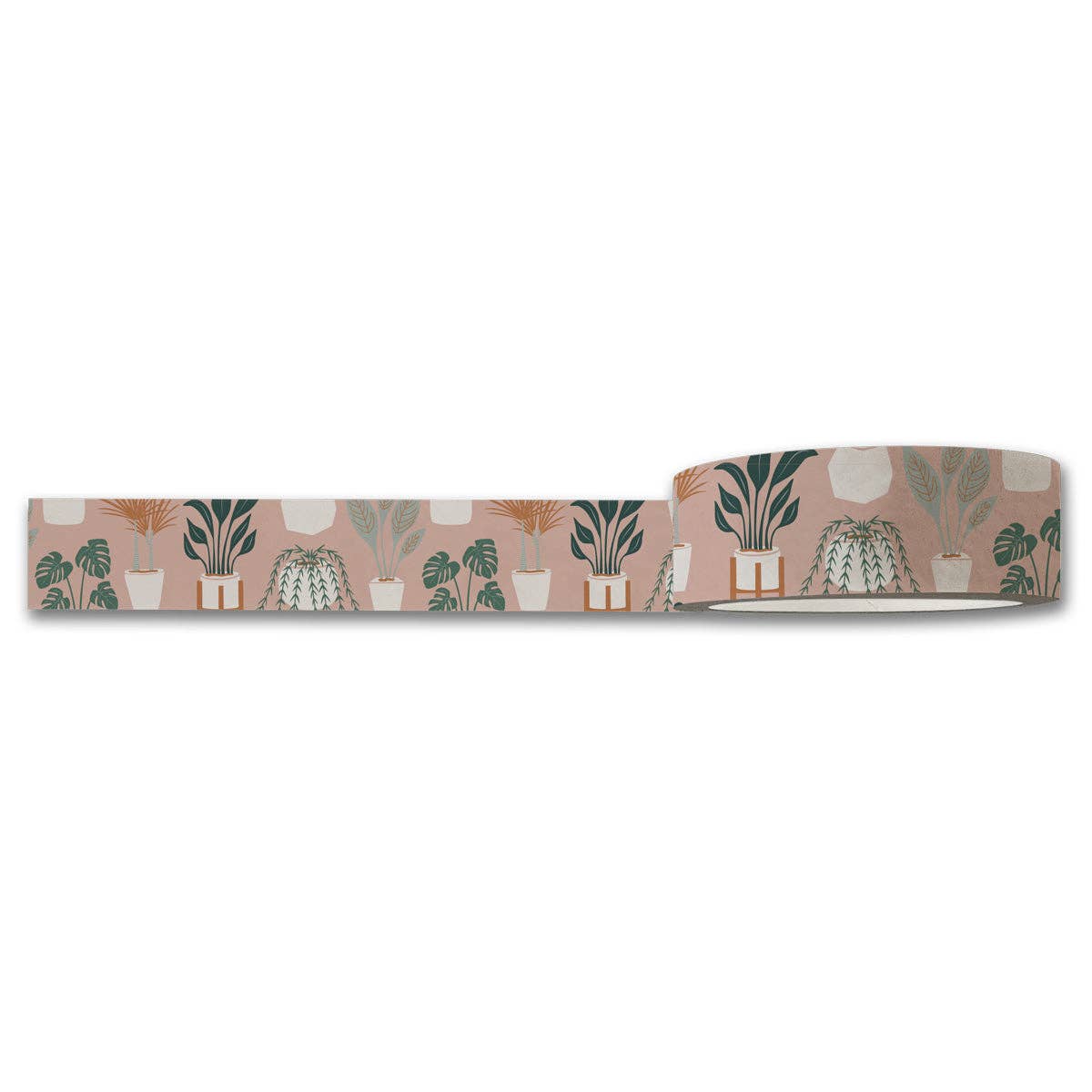 Plant Lover Washi Tape — Decorative Paper Tape for Planners, Journals, Scrapbooking & Crafts