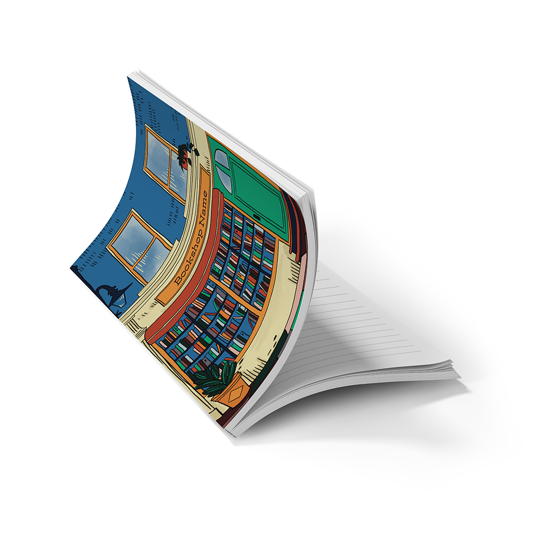Bookshop Personalized Namedrop Classic Notebook