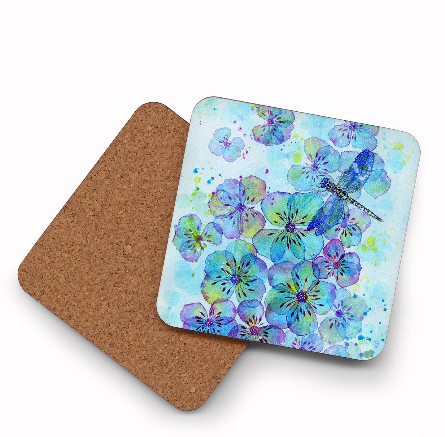 Coaster - Petal Carpet - (C-PC) Blue Flowers