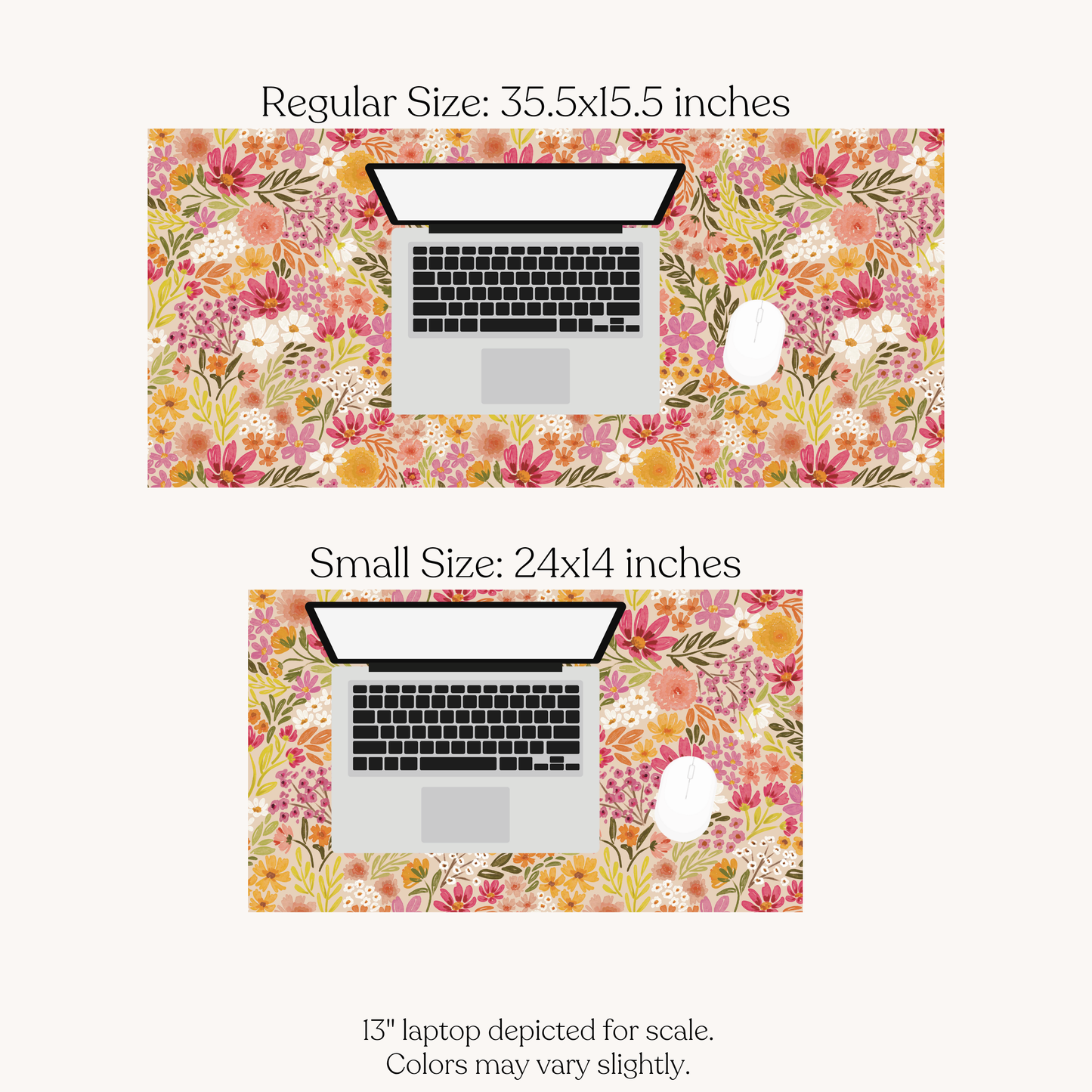 Primrose Petals Desk Pad: Regular