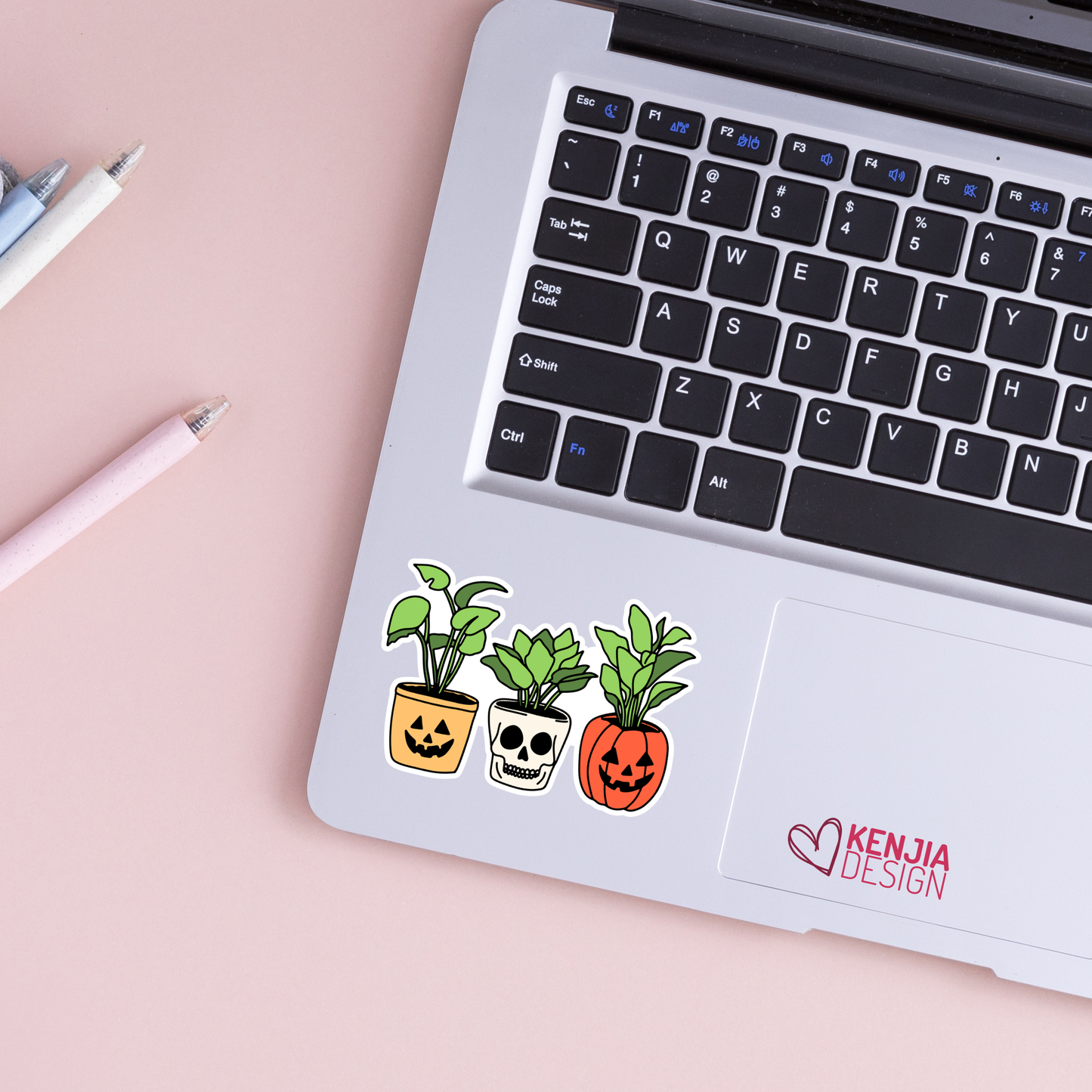 Halloween Stickers / Pumpkin Planters Stickers / Spooky: Matte Stickers 3''