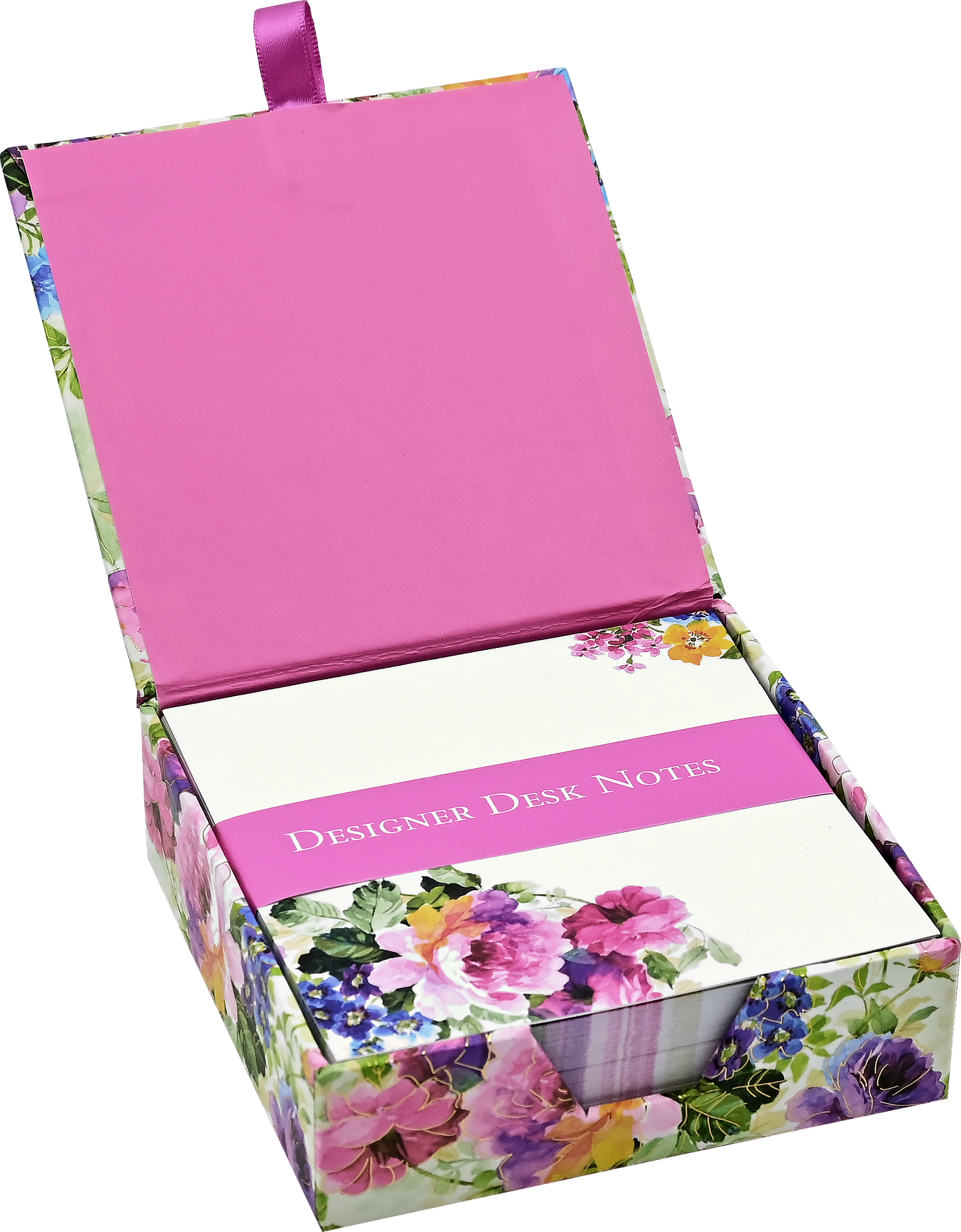 Peony Garden Desk Notes