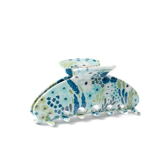Waterfall Floral Claw Clip